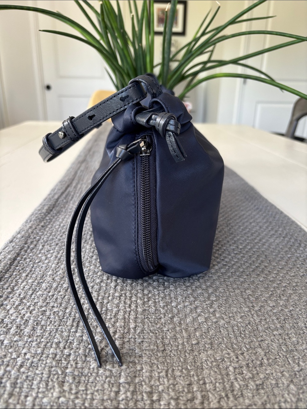 MZ WALLACE Navy Waverly Shoulder/Crossbody Bag - Picture 4 of 8